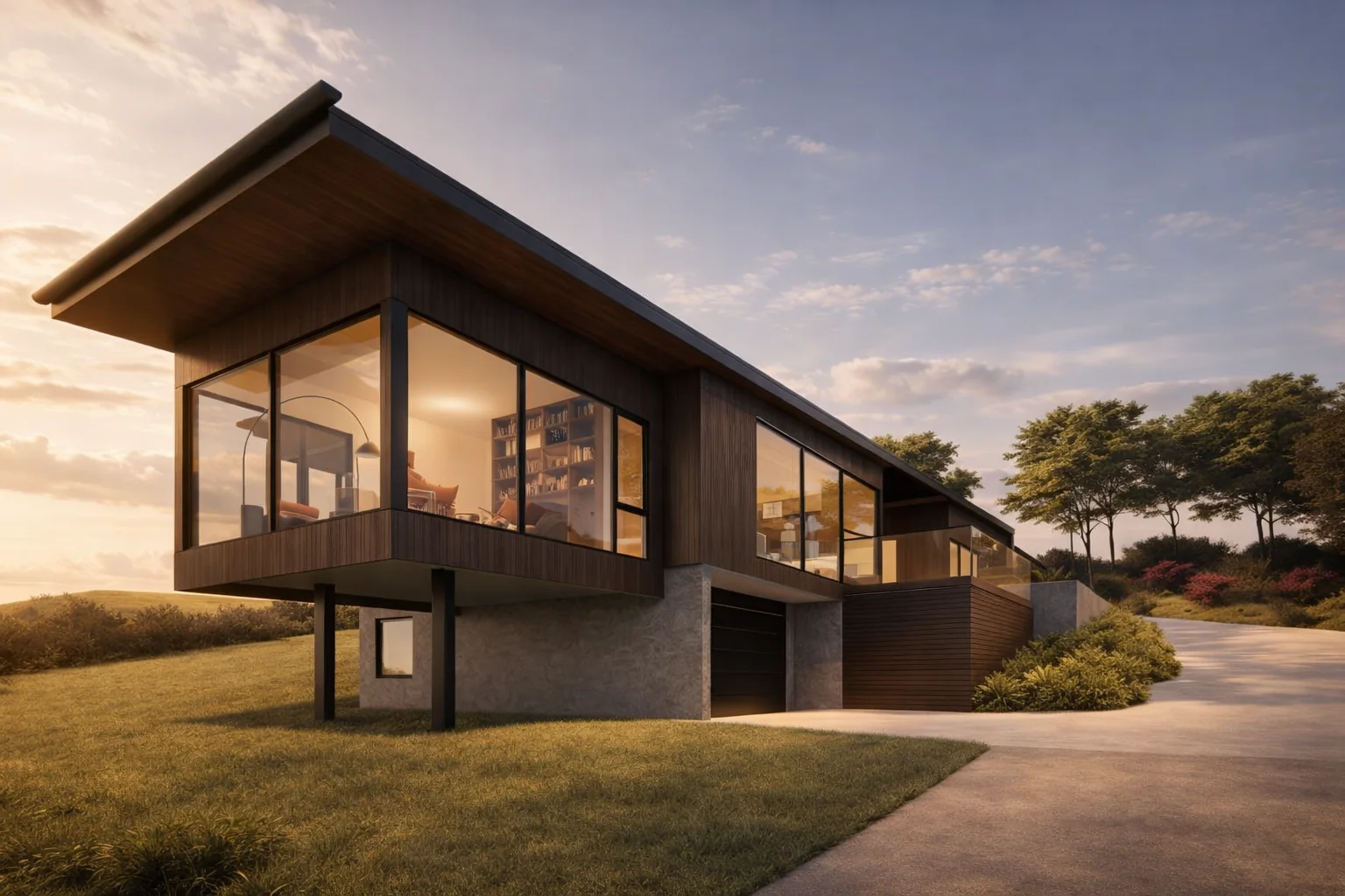 The 126 House architectural exterior render